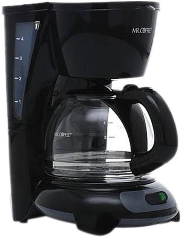 Mr. Coffee Black Simple Brew 4-Cup Switch Coffee Maker