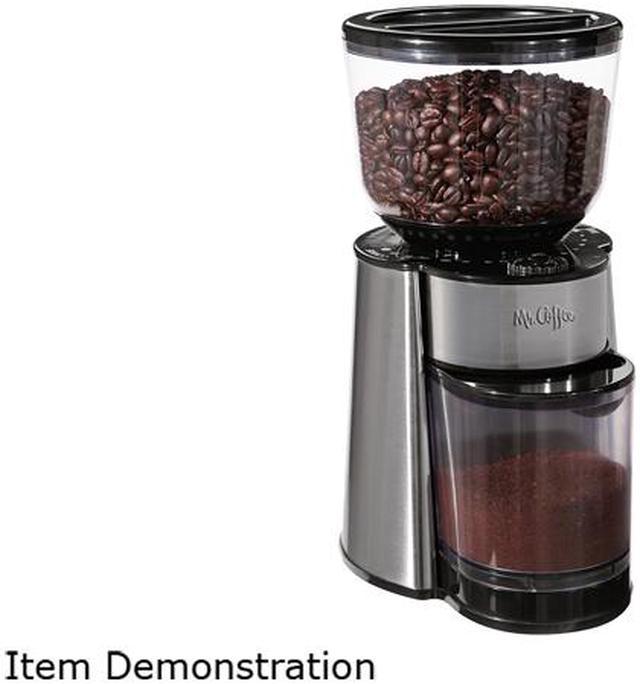 Mr. Coffee Automatic Burr Mill Grinder BVMC-BMH23-RB Coffee