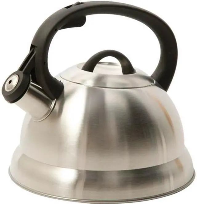 Main image of MR. COFFEE 91407.02 Flintshire 1.75-Quart Stainless Steel Whistling Tea Kettle, Silver