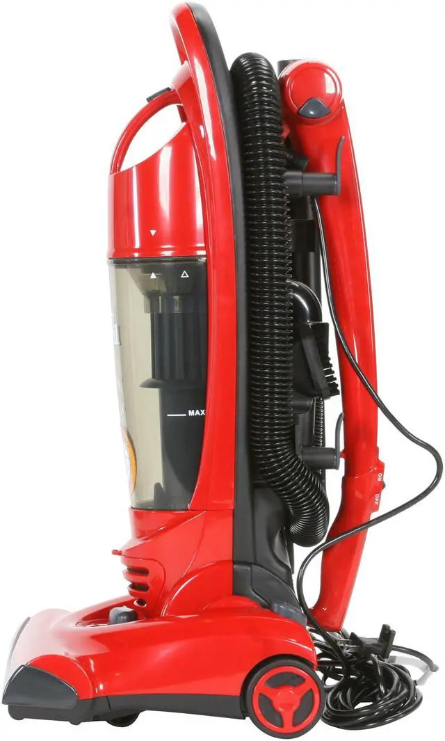 Alt view image 3 of 8 - Dirt Devil M085850RED Featherlite Bagless Upright Vacuum Red