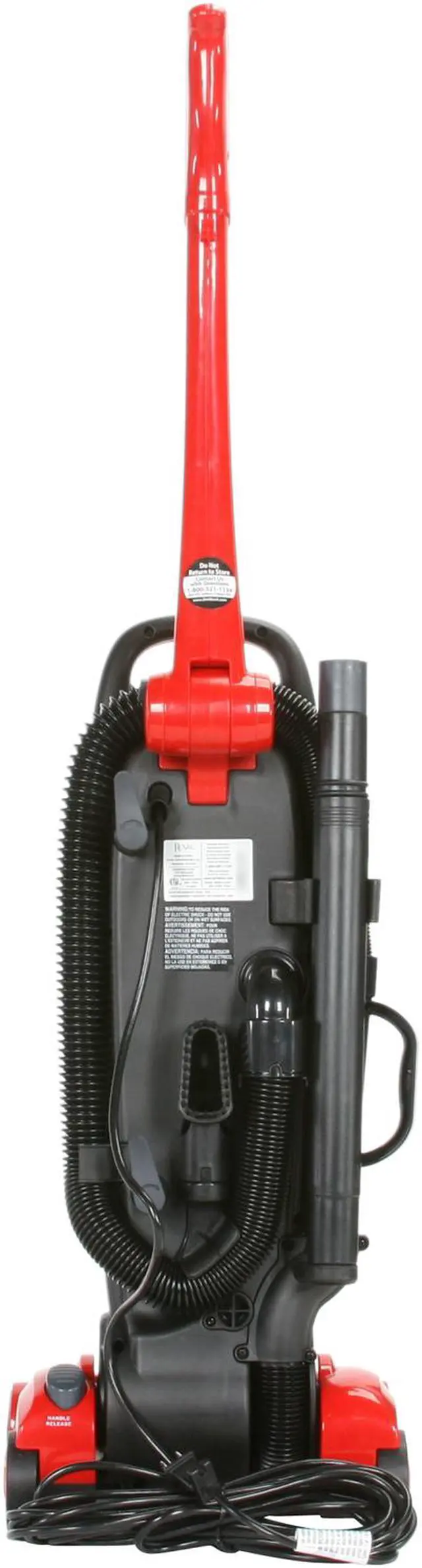 Alt view image 4 of 8 - Dirt Devil M085850RED Featherlite Bagless Upright Vacuum Red