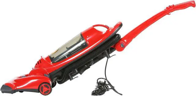 Alt view image 7 of 8 - Dirt Devil M085850RED Featherlite Bagless Upright Vacuum Red