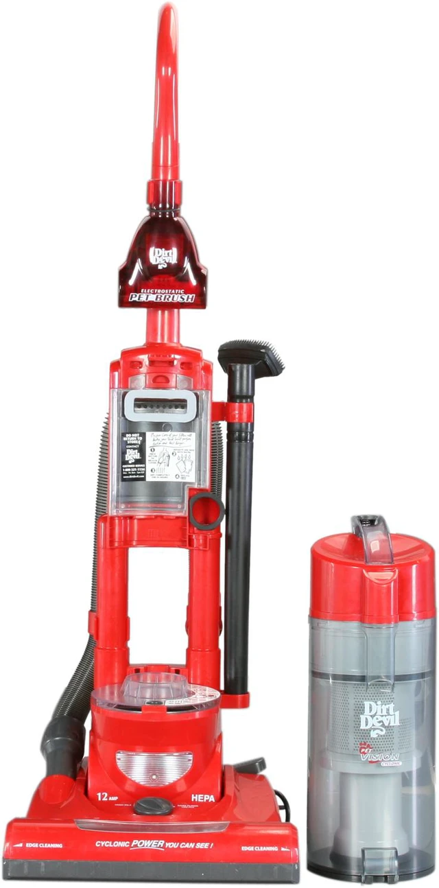 Alt view image 6 of 8 - Dirt Devil UD70065RM Upright Vacuum Red