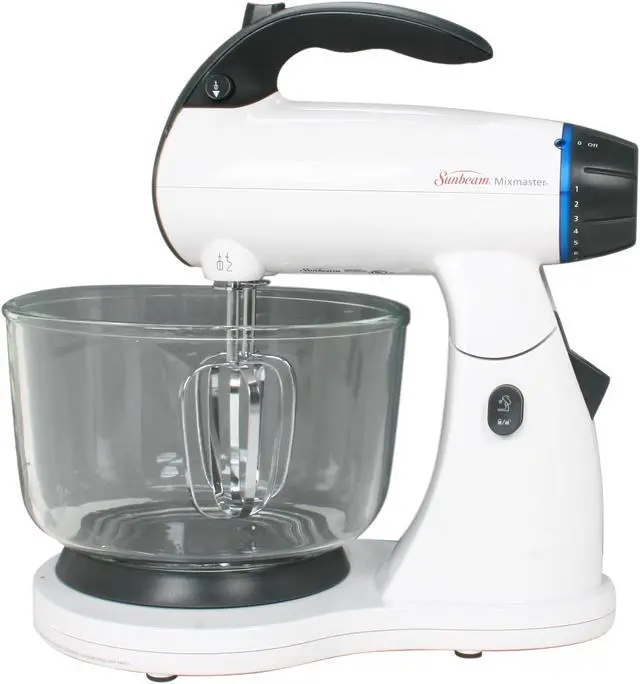 Alt view image 5 of 7 - Sunbeam 2371 Mixmaster Stand Mixer White