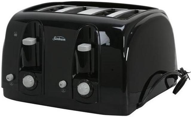 Sunbeam 3911100 4-Slice Toaster - Black