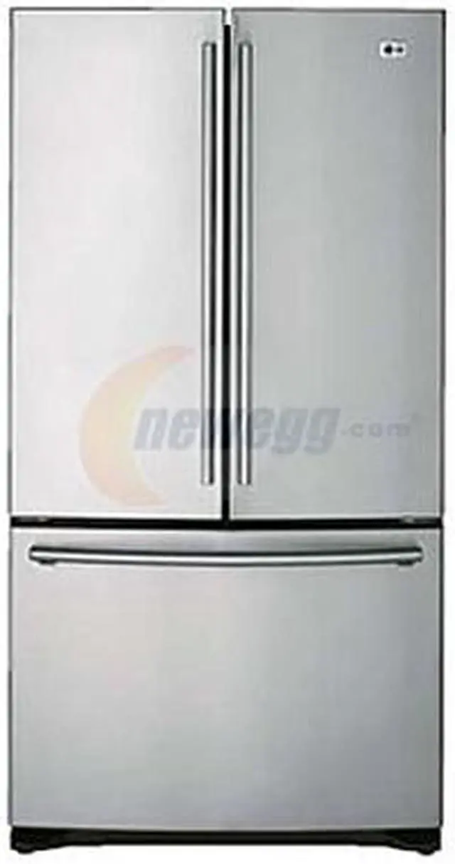 Alt view image 2 of 3 - LG 25 cu.ft. French Door Refrigerator Titanium LFC25760TT