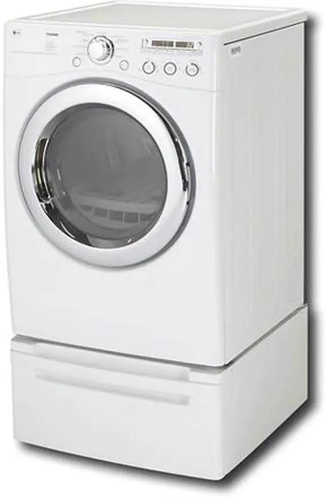 Alt view image 2 of 3 - LG DLE5955W White 7.3 cu.ft. Electric Dryer