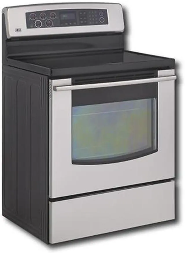 Alt view image 2 of 3 - LG 5.6 cu.ft. Freestanding Electric Range (30") LRE30451ST Stainless Steel