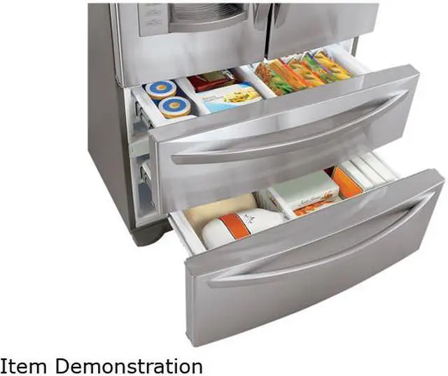 Alt view image 6 of 6 - LG 27.5 cu. ft. LG Refrigerator LMX28988ST Stainless Steel LMX28988ST