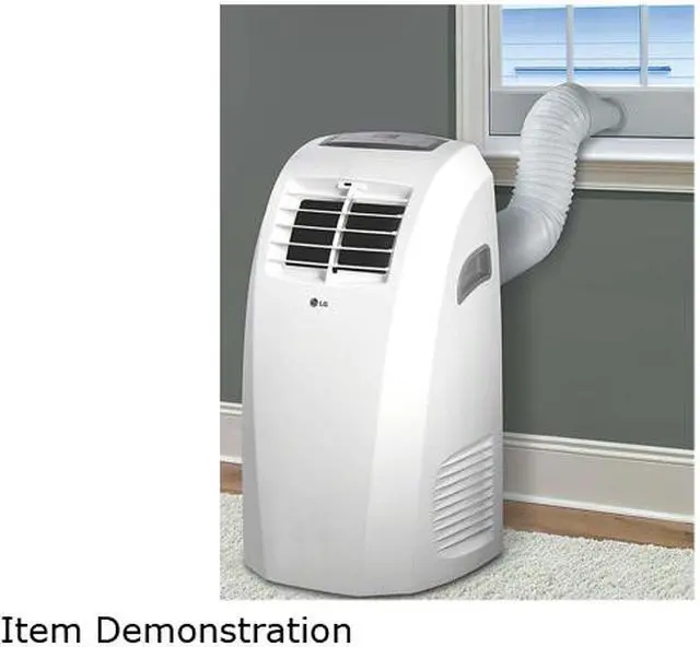 Alt view image 2 of 2 - LG LP1015WNR 10,000 Cooling Capacity (BTU) Portable Air Conditioner