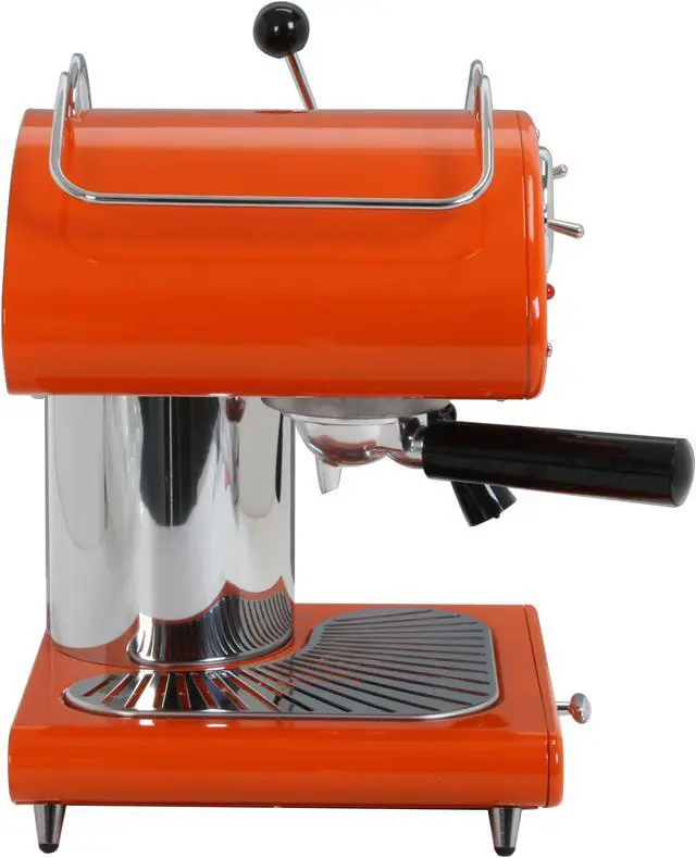 Alt view image 4 of 18 - Espressione 1385O Cafe Retro Espresso Machine Orange