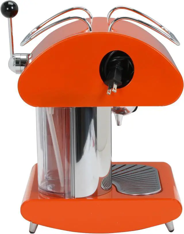 Alt view image 5 of 18 - Espressione 1385O Cafe Retro Espresso Machine Orange
