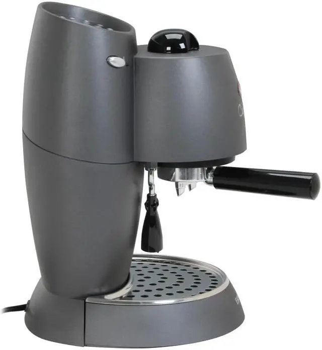 Alt view image 4 of 15 - Espressione 1377 Café Chic Espresso and Cappuccino Maker Anthracite Gray