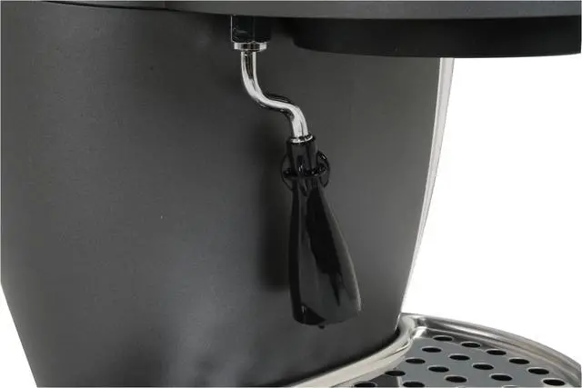 Alt view image 11 of 15 - Espressione 1377 Café Chic Espresso and Cappuccino Maker Anthracite Gray