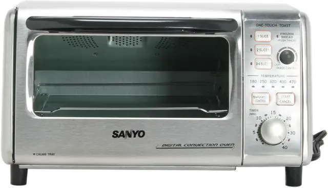 Alt view image 3 of 11 - SANYO SK-VF7S Digital Convection Toaster Oven