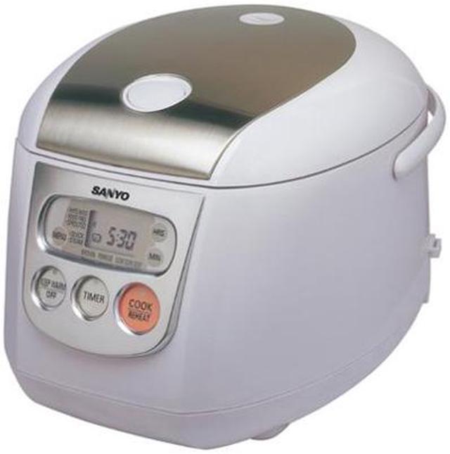 SANYO ECJ-PX50S Stainless Steel 5-Cup Pressure Rice Cooker