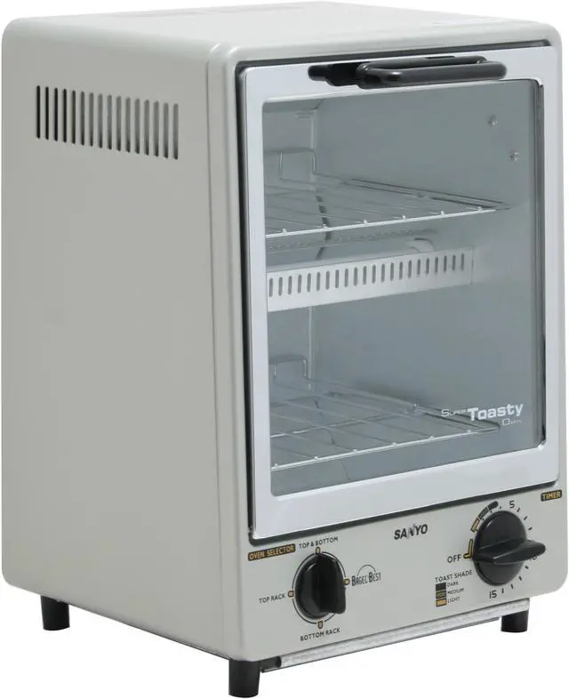 Alt view image 3 of 14 - SANYO SK-7S Space Saving Two Level Super Toaster Oven