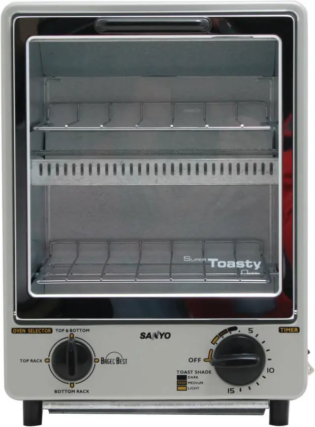 Alt view image 4 of 14 - SANYO SK-7S Space Saving Two Level Super Toaster Oven