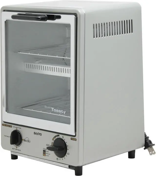 Alt view image 5 of 14 - SANYO SK-7S Space Saving Two Level Super Toaster Oven