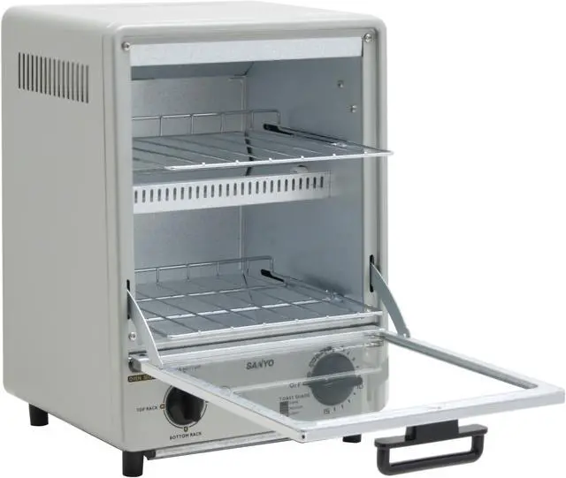 Alt view image 11 of 14 - SANYO SK-7S Space Saving Two Level Super Toaster Oven