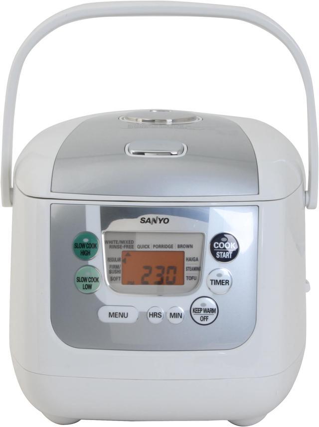 sanyo ec-510 10-cup rice cooker & steamer for 110 volts