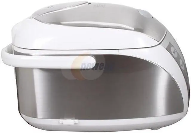 Alt view image 3 of 6 - SANYO ECJ-PX50S Stainless Steel 5-Cup Pressure Rice Cooker & Steamer