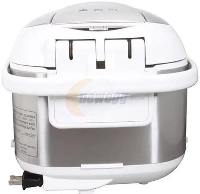 Alt view image 4 of 6 - SANYO ECJ-PX50S Stainless Steel 5-Cup Pressure Rice Cooker & Steamer