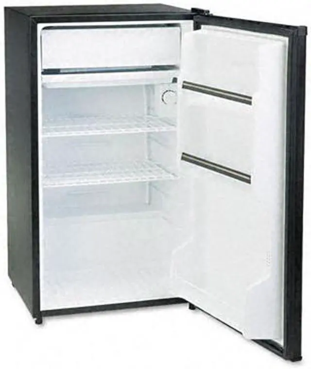 Alt view image 2 of 3 - SANYO 3.6 cu. ft. Counter High Refrigerator Black SR-3620K