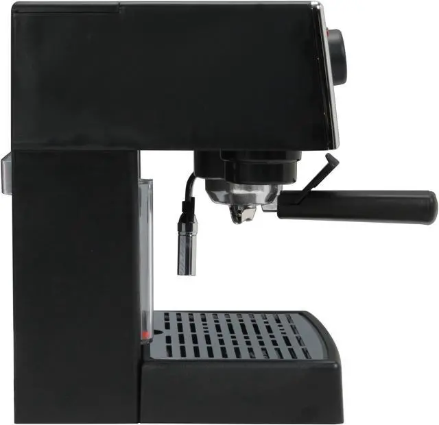 Alt view image 4 of 13 - BRIEL ES62AFB Cadiz Espresso Machine Silver/Black