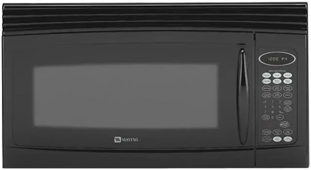 Main image of Whirlpool 1150 Watts Maytag Over Range Microwave MMV4205BAB Black