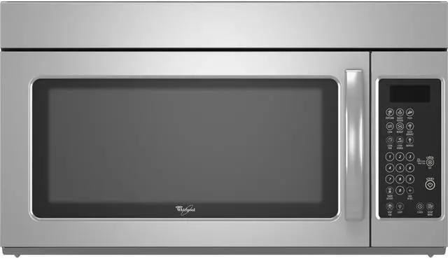 Alt view image 2 of 2 - Whirlpool 1000 Watts Over-the-Range Microwave WMH1163XVS Stainless Steel