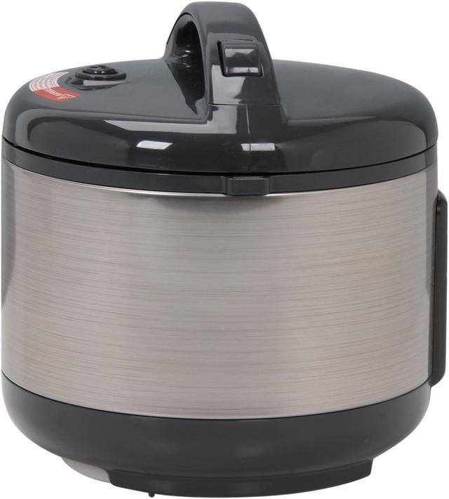Tiger JNP-S10U 5.5-Cup (Uncooked),11 Cups(Cooked) Rice Cooker and Warmer, Stainless  Steel Gray 