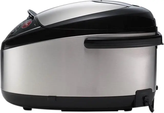 Alt view image 3 of 4 - Tiger JAX-T18U Microcomputer Controlled Multifunctional Rice Cooker, Black, 20 Cups Cooked/10 Cups Uncooked Made in Japan