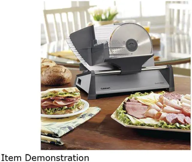 Alt view image 4 of 5 - Cuisinart CFS-155C Stainless steel Professional Food Slicer