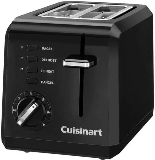 Main image of Cuisinart CPT-122BKC Black 2-Slice Compact Toaster