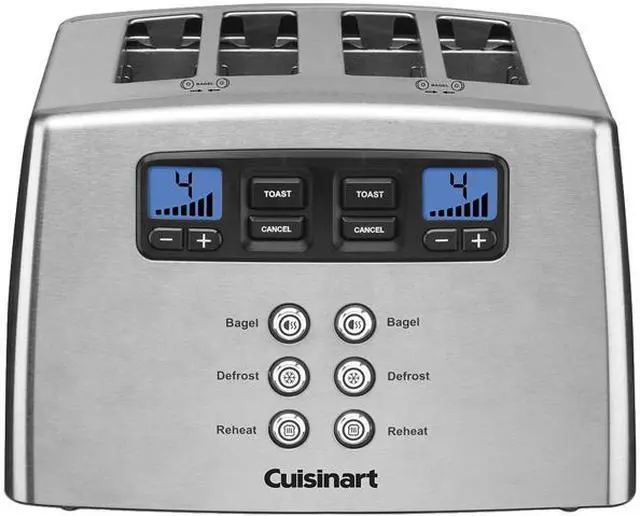 Main image of Cuisinart CPT-440C Stainless Steel Countdown Lever-less 4-Slice Toaster