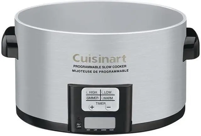 Alt view image 4 of 7 - Cuisinart PSC-350C Silver 3.5 Qt. 3.5 Quart Programmable Slow Cooker