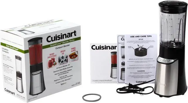 Alt view image 7 of 7 - Cuisinart CPB-100WS Stainless Steel Compact Portable Blender
