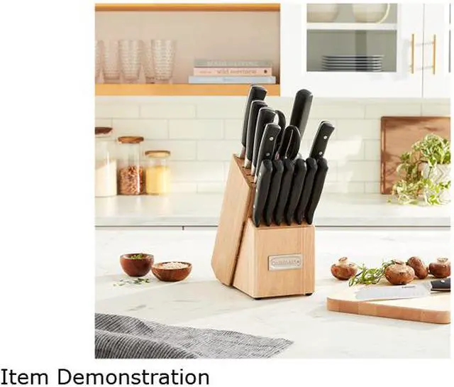 Alt view image 5 of 5 - Cuisinart C77TR-15P 15pc Triple Rivet Block Set