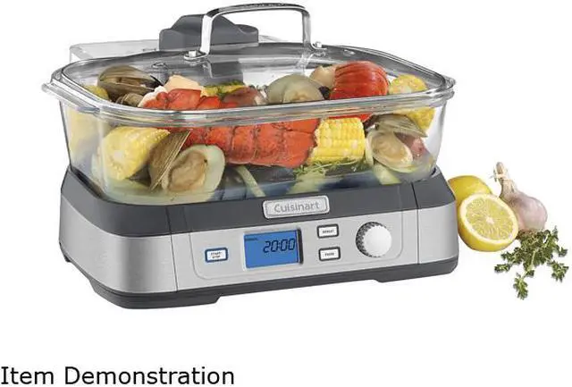 Alt view image 4 of 5 - Cuisinart STM-1000C CookFresh Digital Glass Steamer