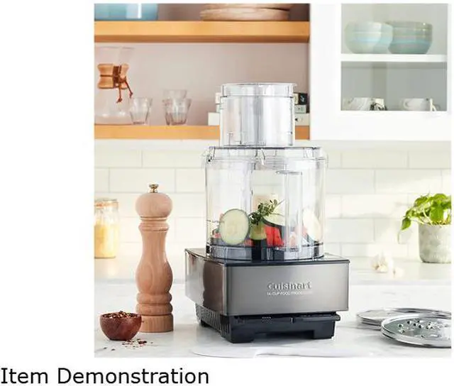 Alt view image 5 of 5 - Cuisinart DFP-14BKSY Stainless Custom 14™ 14 Cup Food Processor, Black