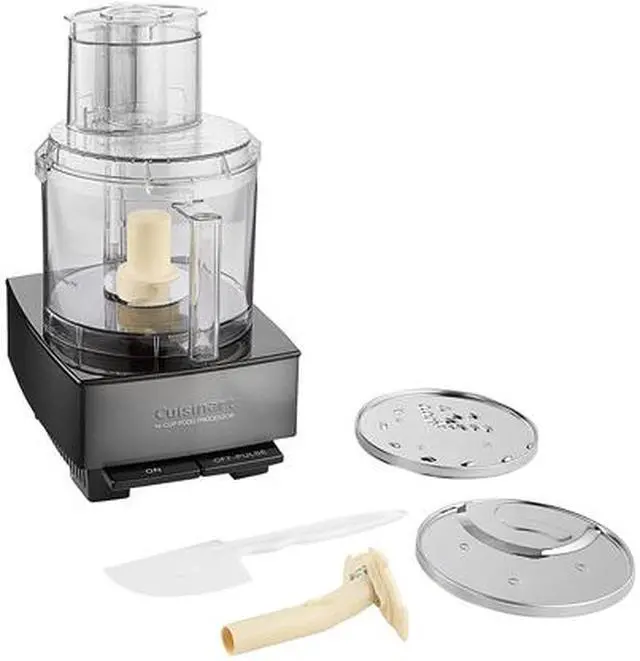 Alt view image 4 of 5 - Cuisinart DFP-14BKSY Stainless Custom 14™ 14 Cup Food Processor, Black