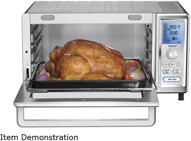 Alt view image 4 of 8 - Cuisinart TOB-260N1 Chef's Convection Toaster Oven, Stainless Steel