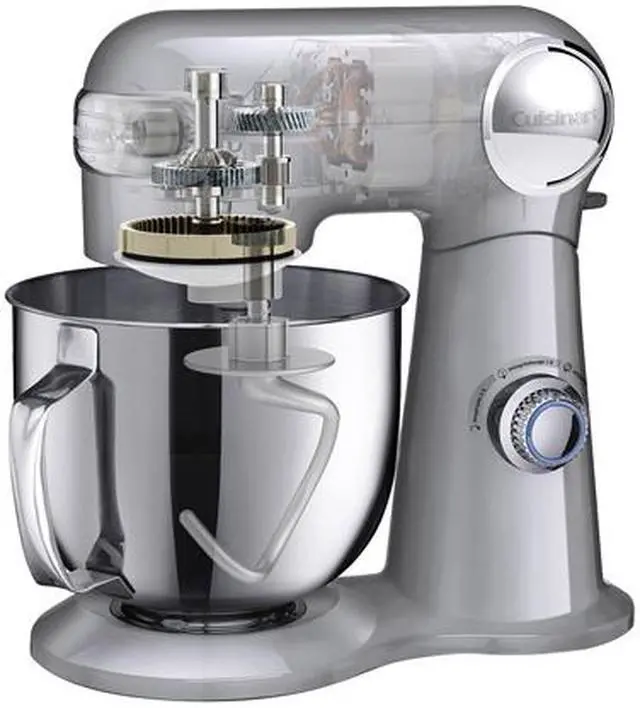 Alt view image 4 of 5 - Cuisinart SM-50BCC Precision Master 5.5 Qt (5.2L) Stand Mixer Silver