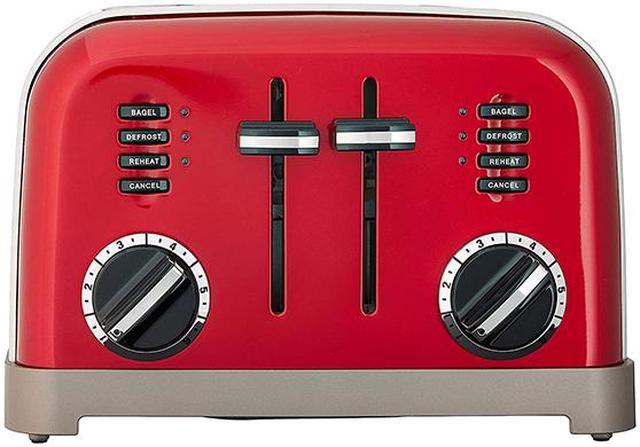 Cuisinart CPT-180MRP1 Metal Classic Toaster 4-Slice - Metallic Red