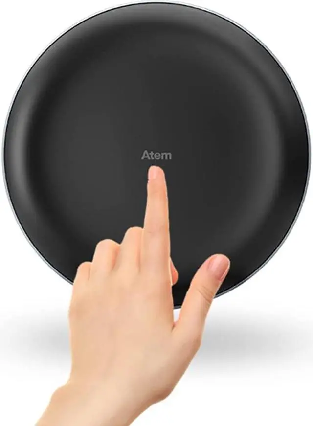 Alt view image 11 of 12 - IQAir Atem Car Portable HEPA Air Purifier, Filters for Pollution, Odors, Gases, Car Fumes, and Asthma Triggers, Bacteria, Viruses, Great for Travel or Daily Commute, Swiss Design, Made in Germany