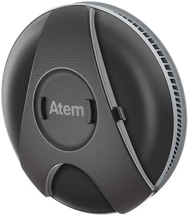 Alt view image 3 of 12 - IQAir Atem Car Portable HEPA Air Purifier, Filters for Pollution, Odors, Gases, Car Fumes, and Asthma Triggers, Bacteria, Viruses, Great for Travel or Daily Commute, Swiss Design, Made in Germany
