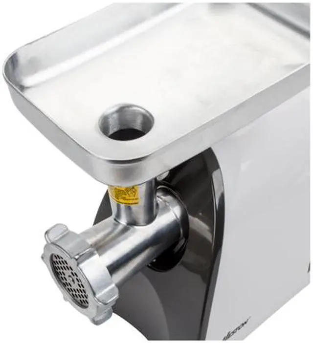 Alt view image 7 of 14 - WestonSupply 33-0201-W Stainless steel Heavy Duty Meat Grinder #8
