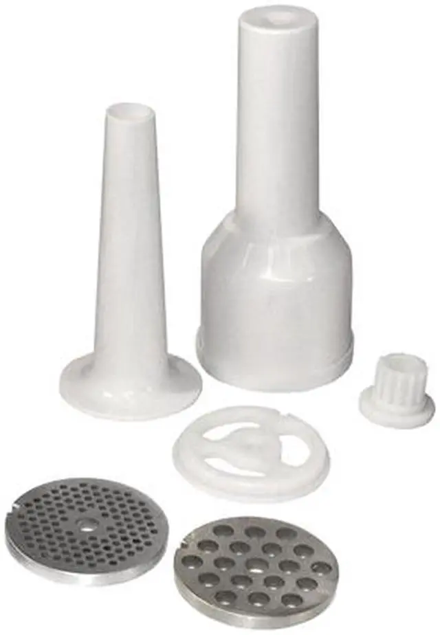 Alt view image 13 of 14 - WestonSupply 33-0201-W Stainless steel Heavy Duty Meat Grinder #8
