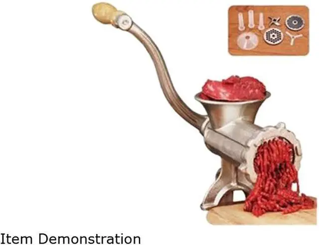 Alt view image 2 of 2 - WestonSupply 36-1001-W Stainless steel #10 Manual Meat Grinder (Tinned)